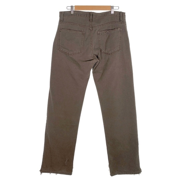UNIFORM STUDIOS ユニフォームスタジオ ダメージ加工 ダブルニーペインターパンツ ブラウン Size 32 福生店