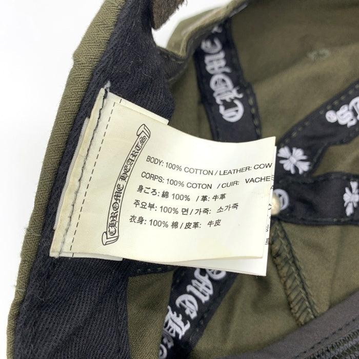 CHROME HEARTS クロムハーツ Dagger Cap ヘリンボーン ダガー キャップ オリーブ USA製 福生店