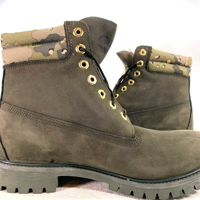 Timberland ティンバーランド Kinetics キネティックス 6inch Premium Boot 6インチ プレミアム ブーツ オリーブ A0598 Size US10W (28.0cm) 福生店