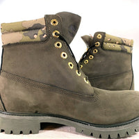 Timberland ティンバーランド Kinetics キネティックス 6inch Premium Boot 6インチ プレミアム ブーツ オリーブ A0598 Size US10W (28.0cm) 福生店