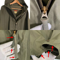 UNITED CARR ユナイテッドカー プルオーバー ミリタリーパーカー オリーブ バズリクソンズ M18612 Size M 福生店