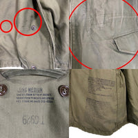 50's U.S.ARMY 米軍 M-51 フィールドジャケット SOUTHERN ATHLETIC社製 オリーブ MIL-C-11448A 8405-255-8586 Size L-M 福生店