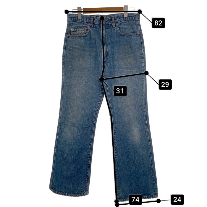 80's Levi's リーバイス 517-0217 ブーツカット デニムパンツ インディゴ USA製 赤タブ Size 34×29 福生店