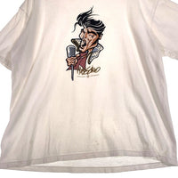 90's mossimo モッシモ エルヴィス。プレスリー プリントTシャツ ホワイト Size XL 相当 福生店