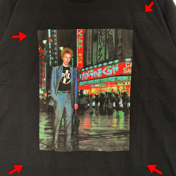 SUPREME シュプリーム 22AW PiL Live In Tokyo Tee パブリック・イメージ・リミテッド フォトプリント Tシャツ ブラック Size XXL 福生店