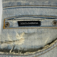 DOLCE&GABBANA ドルチェアンドガッバーナ ダメージ加工 デニムパンツ インディゴ size54 瑞穂店