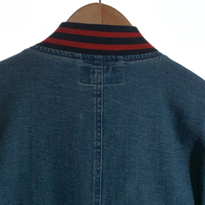DIESEL ディーゼル D-SVENT JACKET ジップアップデニムジャケット ハーフ丈 インディゴ Size XL 福生店