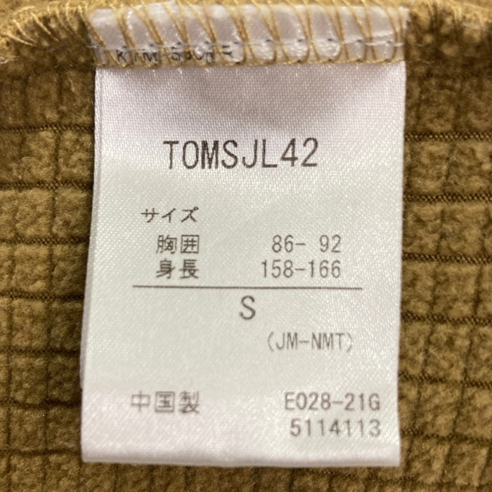 MARMOT マーモット TOMSJL42 ムーンフリースジャケット ベージュ sizeS 瑞穂店
