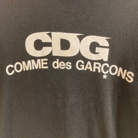 CDG COMME des GARCONS コムデギャルソン SZ-T001 ロゴプリント パーカー ブラック sizeXL 瑞穂店