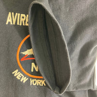 AVIREX アヴィレックス EMBROIDERY 背面刺繍 AIRPATROL Tシャツ ネイビー sizeM 瑞穂店