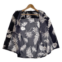 RATS ラッツ 25SS ALOHA S/S SHIRT アロハシャツ 半袖 ネイビー コットン レーヨン 25’RS-0507 Size M 福生店