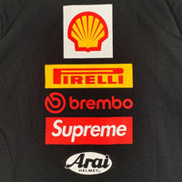 SUPREME シュプリーム 24SS Ducati Logos Tee ドゥカティ ロゴプリント Tシャツ ブラック Size M 福生店