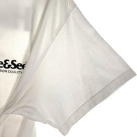 HIDE AND SEEK ハイドアンドシーク chemical conbination 30th S/S Tee 半袖 Tシャツ ホワイト H30th-060025 Size L 福生店