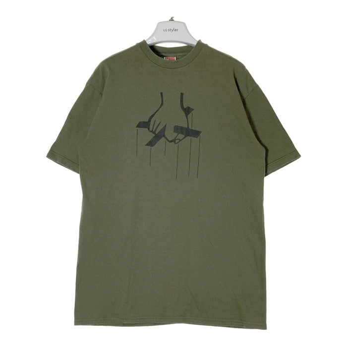 Supreme シュプリーム 01SS The GodFather Logo Tee Tシャツ カーキ sizeL 瑞穂店