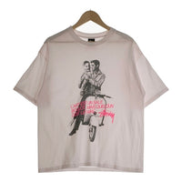 STUSSY ステューシー ローマの休日 半袖 Tシャツ ホワイト Size L 福生店
