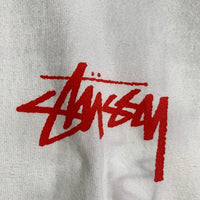 STUSSY ステューシー Skate Tough Tee 半袖 プリント Tシャツ ホワイト Size XL 福生店