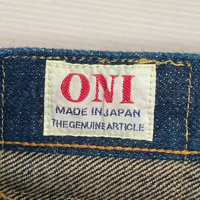 ONI DENIM 鬼デニム ONI-246ZR 20oz 鬼シークレット すっきりストレート デニムパンツ インディゴ size38 瑞穂店