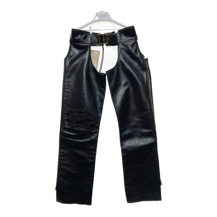 VANSON バンソン レザーチャップス パンツ ブラック Size 24 瑞穂店