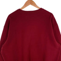 SUPREME シュプリーム 22AW Box Logo Crew Neck ボックス クルーネック スウェット バーガンディー カナダ製 Size XL 福生店