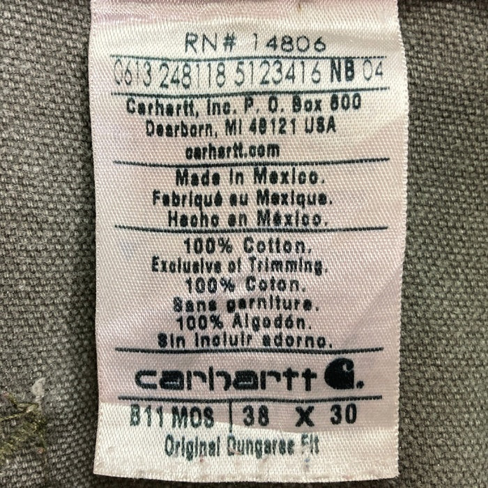 Carhartt カーハート B11 MOS ダック ペインターパンツ モスグリーン size38×30 瑞穂店