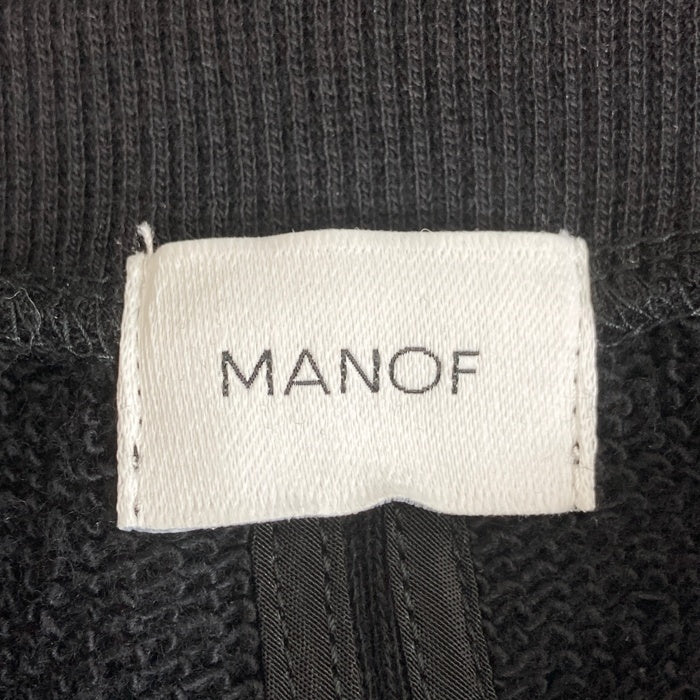MANOF マノフ 86105-1052 ムーン スラッシュ スウェット ブラック sizeF 瑞穂店