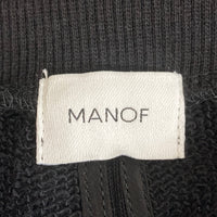 MANOF マノフ 86105-1052 ムーン スラッシュ スウェット ブラック sizeF 瑞穂店