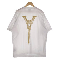 VETEMENTS ヴェトモン  Eiffel Tower Logo T-Shirt エッフェル塔 ロゴプリント Tシャツ ホワイト UA53TR250W Size S 福生店