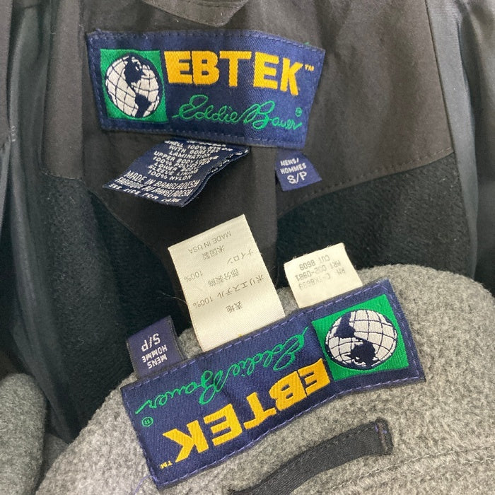 Eddie Bauerエディーバウアー EBTEK フリースライナー付き GORE-TEX Nylon Jacket ゴアテックス ナイロンジャケット カーキ sizeS 瑞穂店