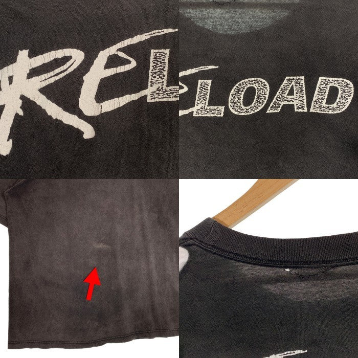 90's METALLICA メタリカ RELOARD プリントTシャツ ブラック Size 2XL 相当 福生店
