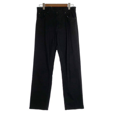 agnes b. homme アニエスベーオム ブラックデニム テーパードパンツ フランス製 オールド Size 40 福生店