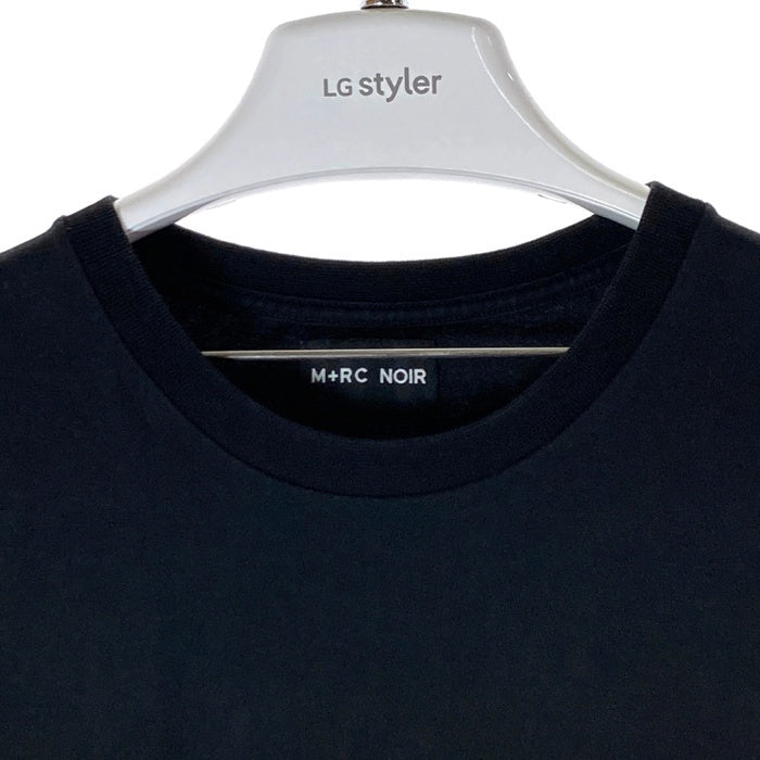 M+RC NOIR マルシェノア ロゴプリント Tシャツ ブラック sizeL 瑞穂店