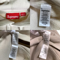 SUPREME シュプリーム FW24 Box Logo Hooded Sweatshirt ボックスロゴ フーデッド スウェットシャツ プルオーバー パーカー フーディー STONE ストーン ベージュ カナダ製 Size XL 福生店