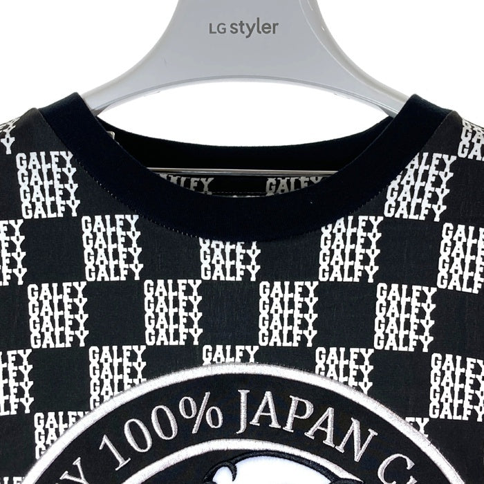 GALFY ガルフィー ビッグロゴ 総ロゴ ロンT ブラック sizeXL 瑞穂店