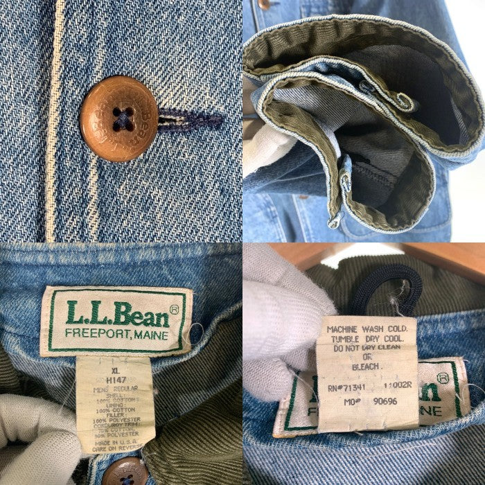 L.L.Bean エルエルビーン ダック カバーオール ライトブルー H147 Size XL 福生店