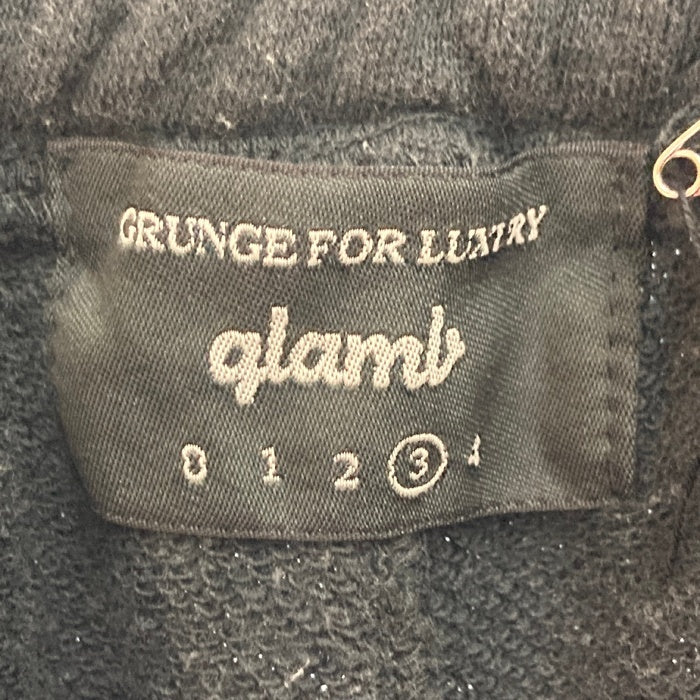 glamb グラム ヴィンテージダイ スウェットパンツ ブラック GB17VD/P02 Size 3 瑞穂店
