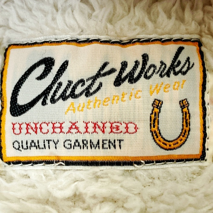 CLUCT WORKS クラクトワークス 裏ボア コーチジャケット ネイビー size-※サイズタグ・品質タグなし・袖シミあり 瑞穂店