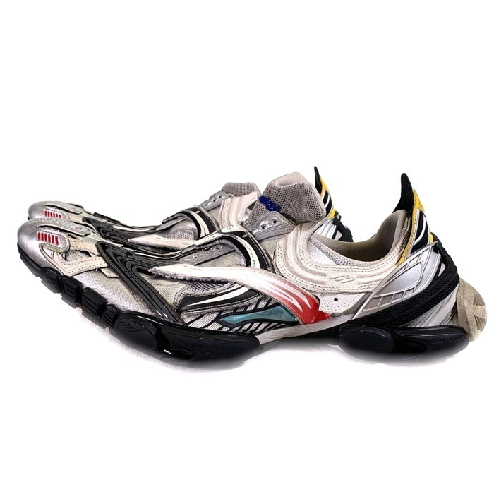BALENCIAGA バレンシアガ Reptile レプタイル 再構築 ローカットスニーカー シルバー 799518 Size 42 US9 (27.5cm) 福生店