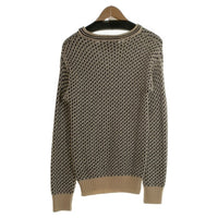 Niffi THE NAUTICAL RANGE ニッフィ ザ ノーティカル レンジ DOVER CREW NECK SWEATER バーズアイ ニット セーター ナチュラル イギリス製 Size S 福生店
