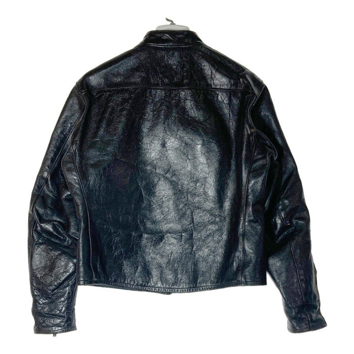 BUCO ブコ ｘThe REAL McCOY'Sリアルマッコイズ ホースハイド シングルライダース ブラック size38 瑞穂店
