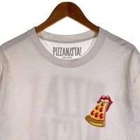 PIZZANISTA! ピザ二スタ 半袖 Tシャツ ホワイト Size L 福生店