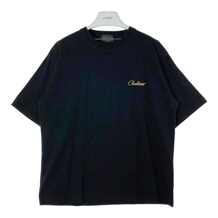 PENDLETON ペンドルトン 1275-4215 別注 バックプリント Tシャツ ブラック sizeL 瑞穂店