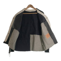 THRIFTY LOOK スリフティー ルック 再構築 DENIM REMAKE ENGINEERED JACKET デニム リメイク エンジニア ジャケット ブラック Size XL相当 福生店