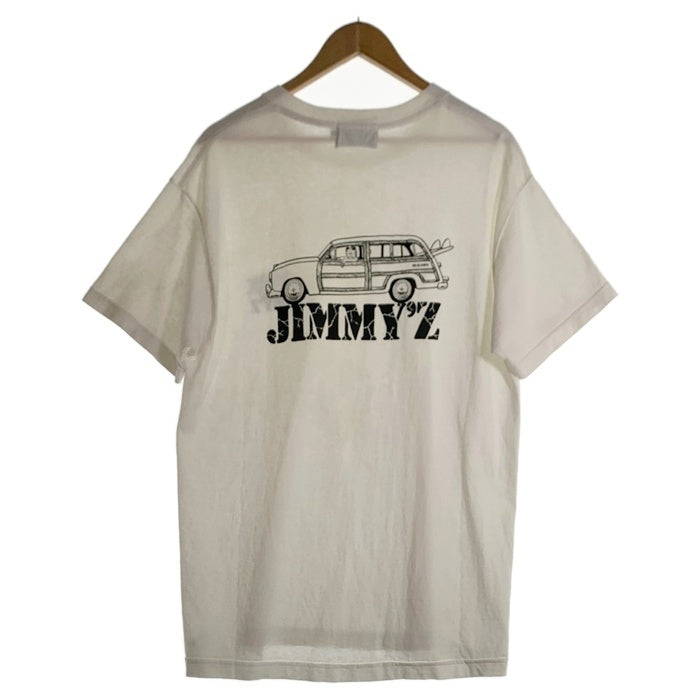 JIMMY'Z ジミーズ ESOW エソウ ムラサキスポーツ 半袖 Tシャツ ホワイト Size L 福生店