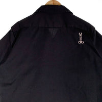 00`s DICKIES ディッキーズ TOOL 半袖 ワークシャツ ブラック Size L 福生店