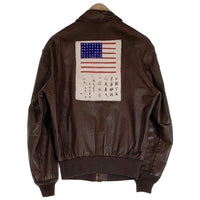 COOPER TYPE A-2 レザージャケット ブラウン GAC 201-01-8101M USA製 Size 36R 福生店
