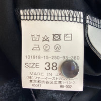 ANAYI アナイ 袖フリル 半袖カットソー ブラック size38 瑞穂店