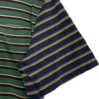 STUSSY ステューシー ボーダー ポケットTシャツ クレイジーパターン マルチ 1140212 Size M 福生店