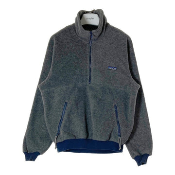 Patagonia パタゴニア USA製 25301 ハーフジップ フリース ジャケット グレー sizeM 瑞穂店