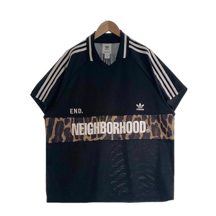 adidas アディダス NEIGHBORHOOD ネイバーフッド End. エンド サッカーシャツ 半袖 ブラック GQ2937 Size M 福生店