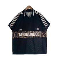 adidas アディダス NEIGHBORHOOD ネイバーフッド End. エンド サッカーシャツ 半袖 ブラック GQ2937 Size M 福生店